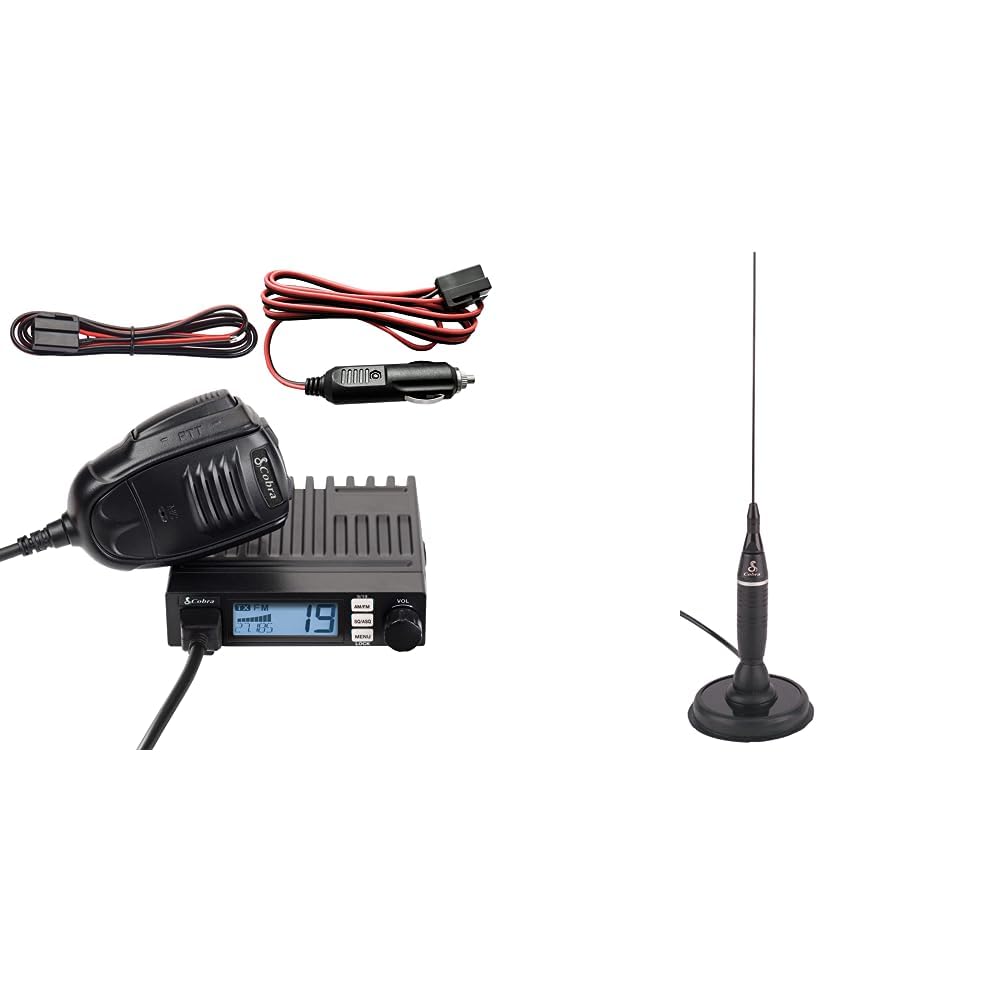 Amazon.com: Cobra 19 MINI CB Radio & Cobra HGA1500 42 Inch